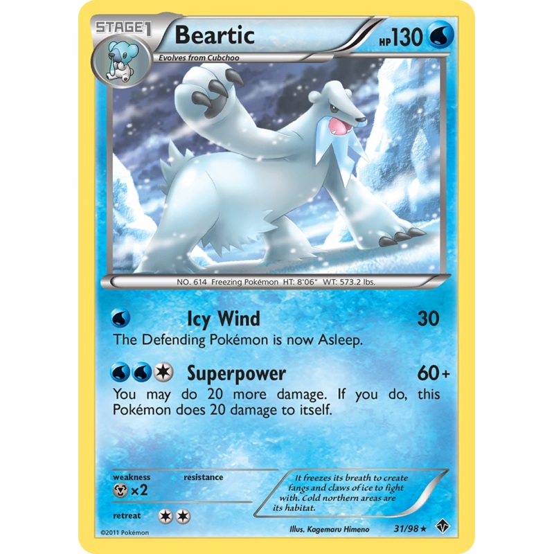 Beartic (31/98) [Black & White: Emerging Powers]