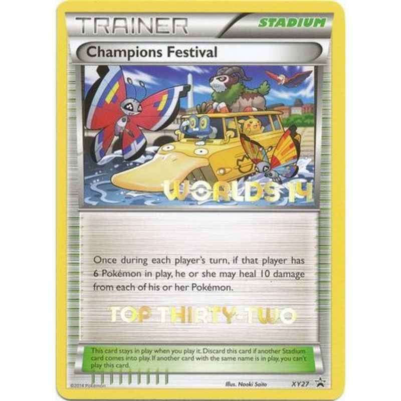 Champions Festival (XY27) (2014 Top Thirty Two) [XY: Black Star Promos]