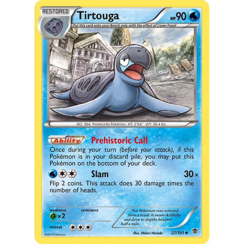 Tirtouga (27/101) [Black & White: Plasma Blast]
