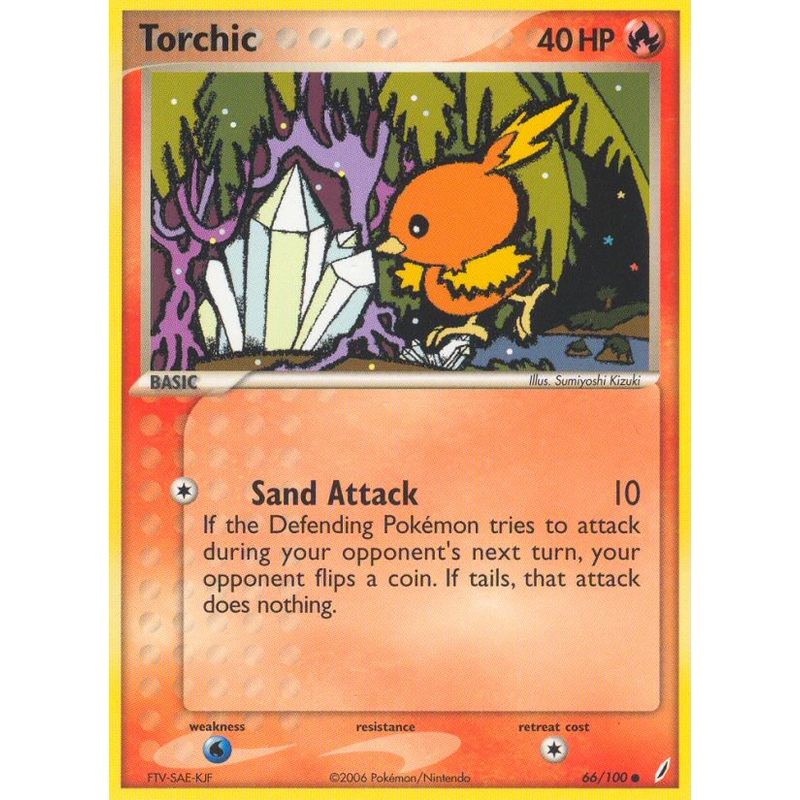 Torchic (66/100) [EX: Crystal Guardians]