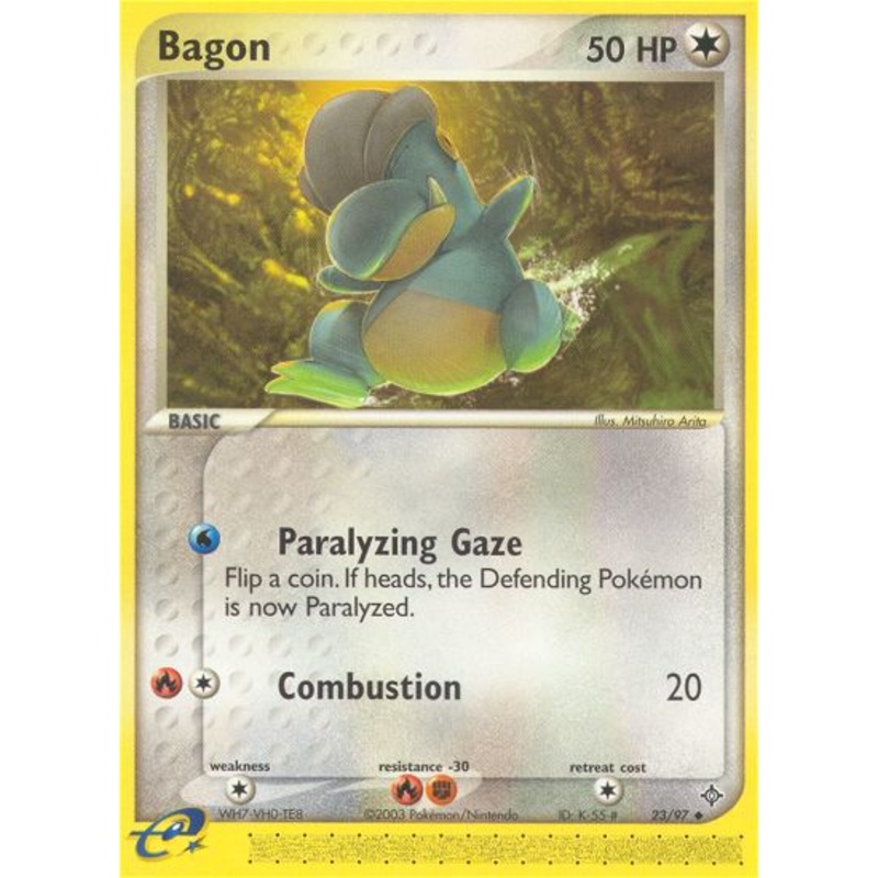 Bagon (23/97) [EX: Dragon]