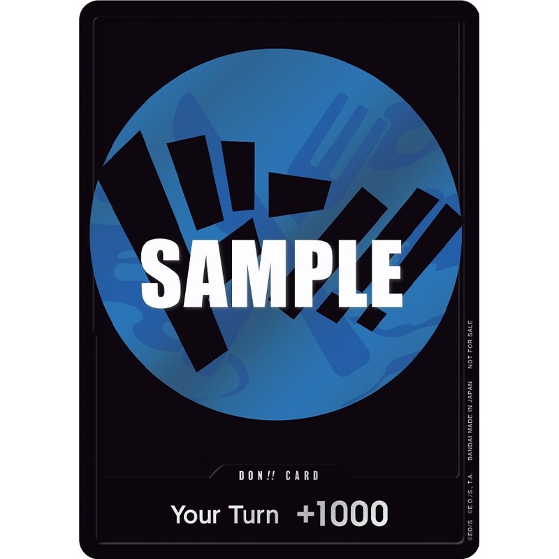 DON!! Card (Blue) [One Piece Promotion Cards]