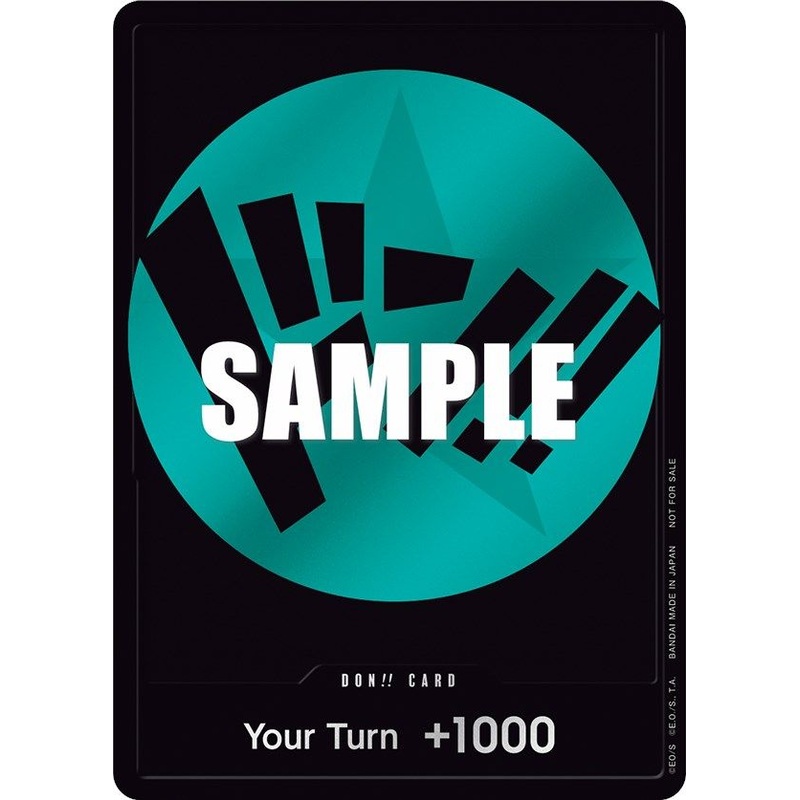 DON!! Card (Teal) [One Piece Promotion Cards]