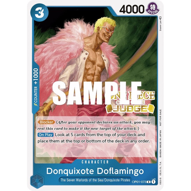 Donquixote Doflamingo (Judge) [One Piece Promotion Cards]