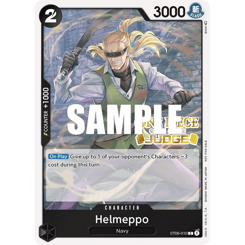 Helmeppo (Judge) [One Piece Promotion Cards]