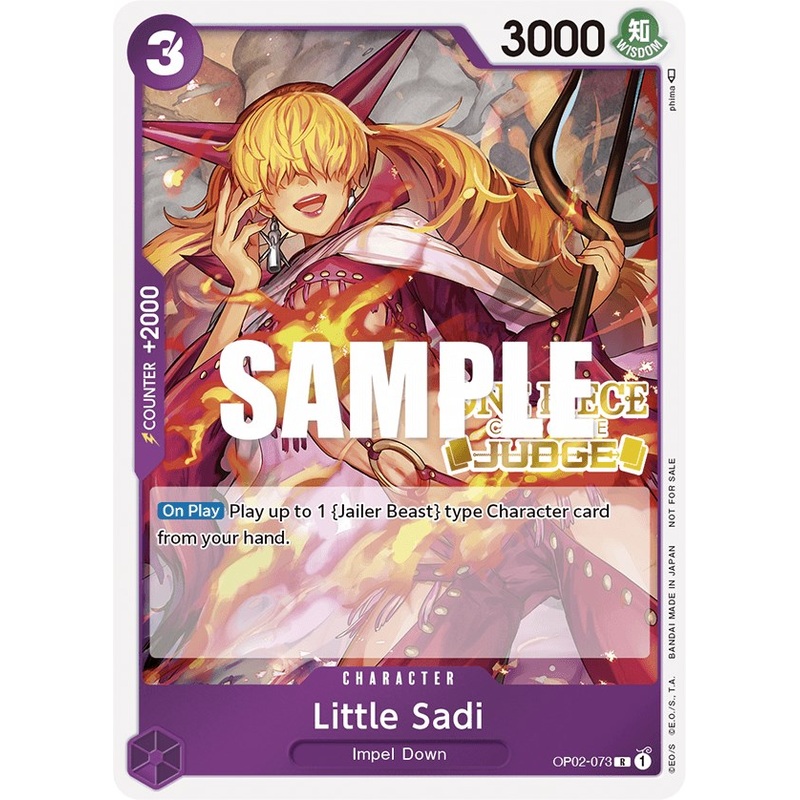 Little Sadi (Judge) [One Piece Promotion Cards]