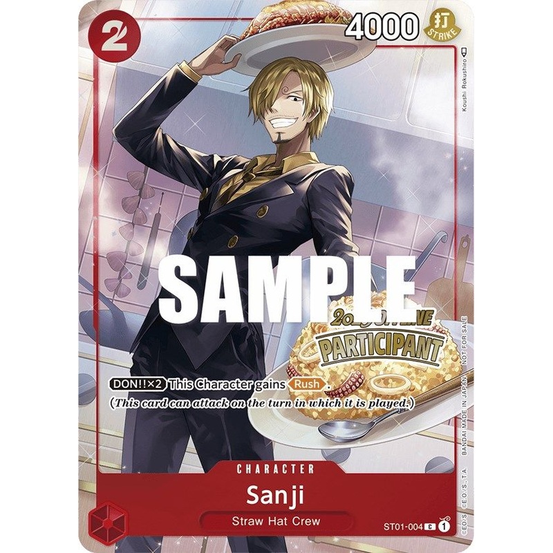 Sanji (Offline Regional 2023) [Participant] [One Piece Promotion Cards]