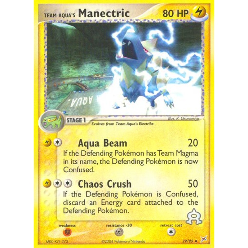Team Aqua's Manectric (29/95) [EX: Team Magma vs Team Aqua]