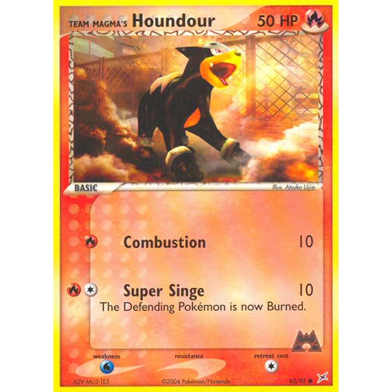 Team Magma's Houndour (62/95) [EX: Team Magma vs Team Aqua]