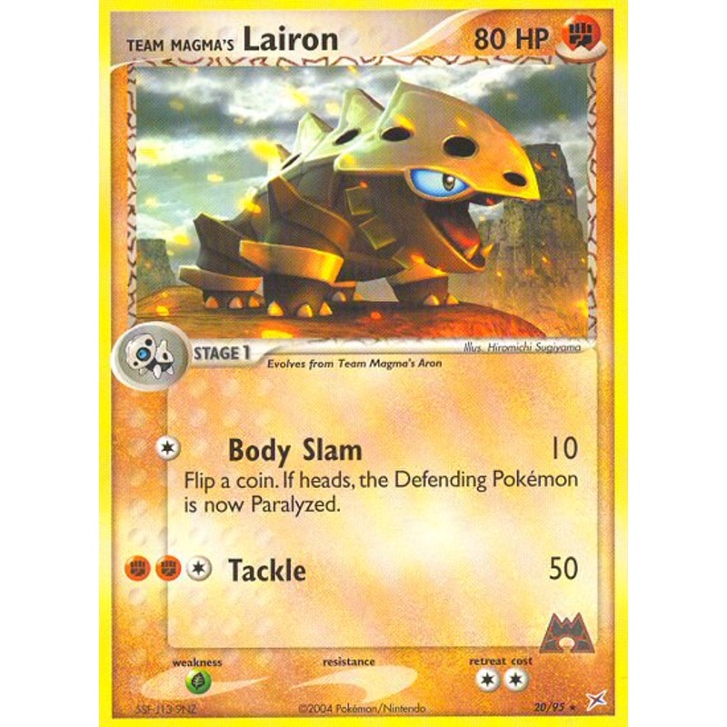 Team Magma's Lairon (20/95) [EX: Team Magma vs Team Aqua]