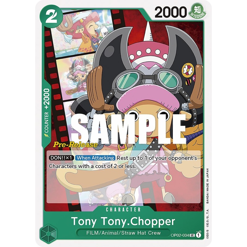Tony Tony.Chopper [Paramount War Pre-Release Cards]