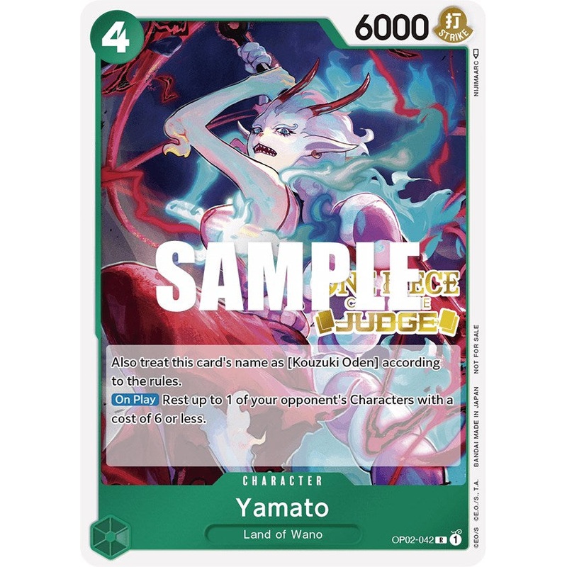 Yamato (Judge) [One Piece Promotion Cards]