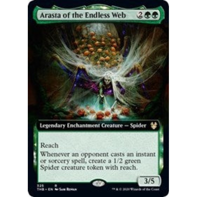 Arasta of the Endless Web (Extended Art) [Theros Beyond Death]