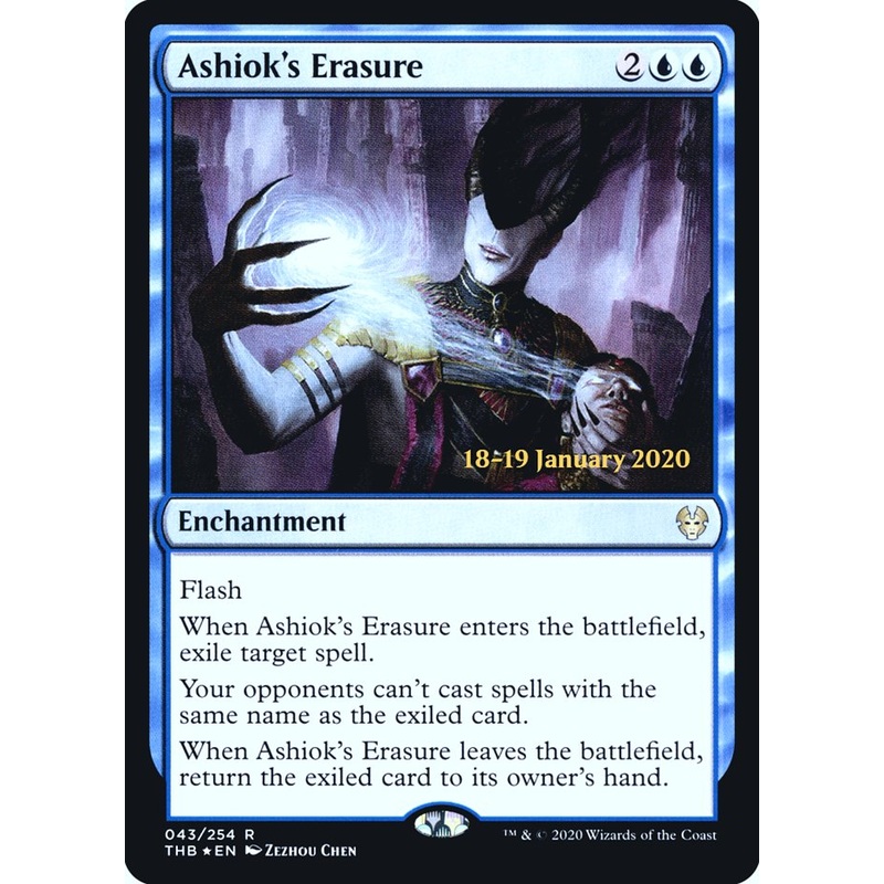 Ashiok's Erasure [Theros Beyond Death Prerelease Promos]