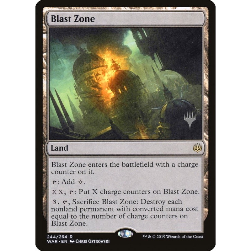 Blast Zone (Promo Pack) [War of the Spark Promos]