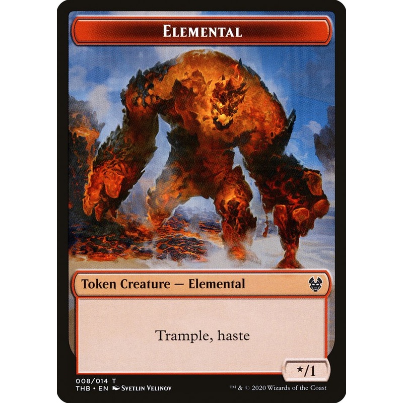 Elemental Token [Theros Beyond Death Tokens]