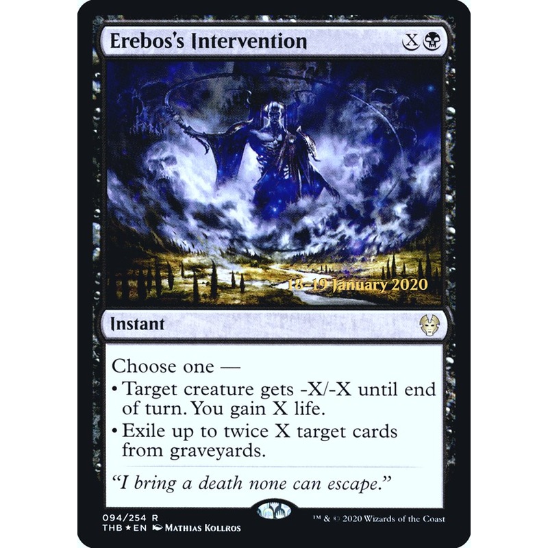 Erebos's Intervention [Theros Beyond Death Prerelease Promos]