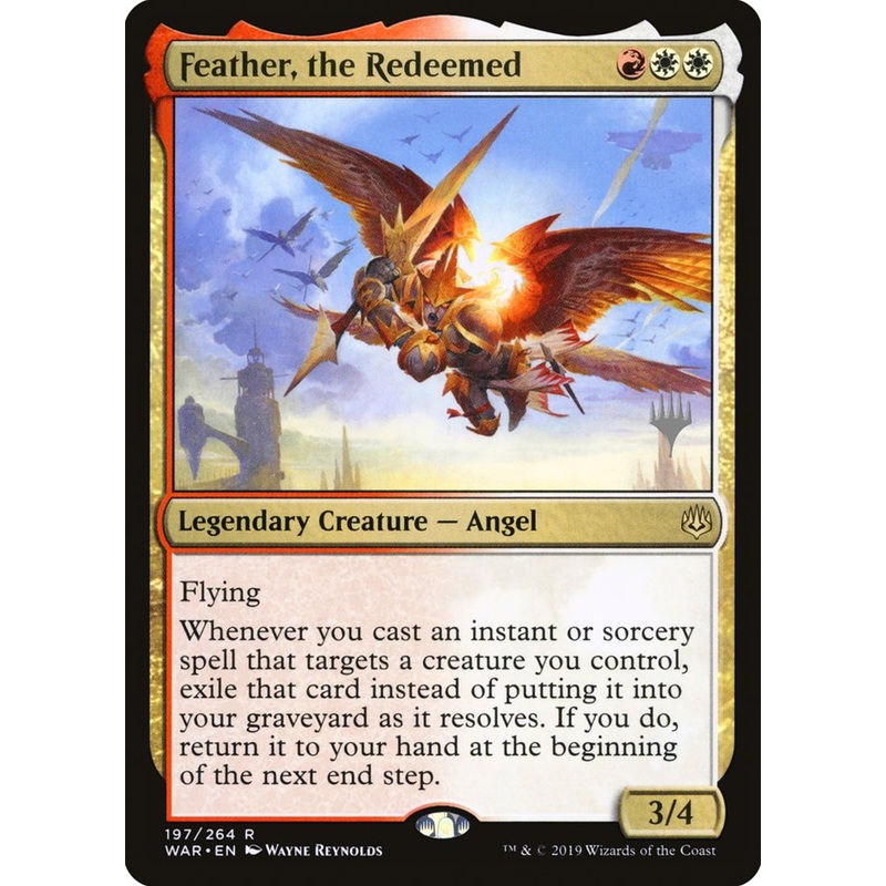 Feather, the Redeemed (Promo Pack) [War of the Spark Promos]