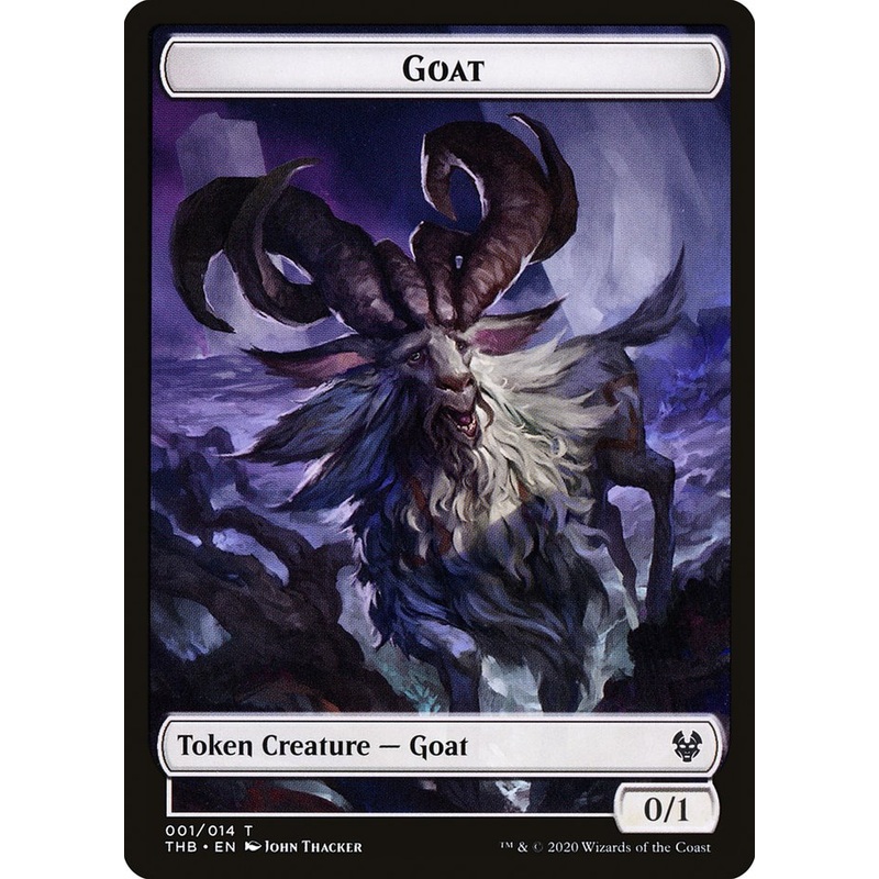 Goat Token [Theros Beyond Death Tokens]