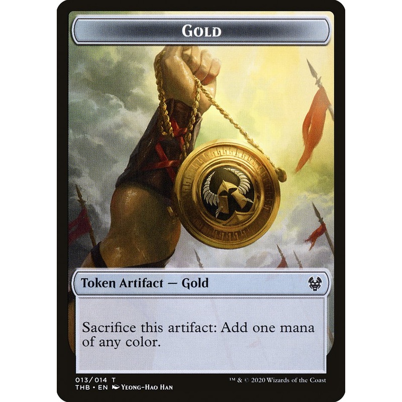 Gold Token [Theros Beyond Death Tokens]