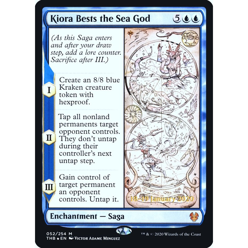 Kiora Bests the Sea God [Theros Beyond Death Prerelease Promos]
