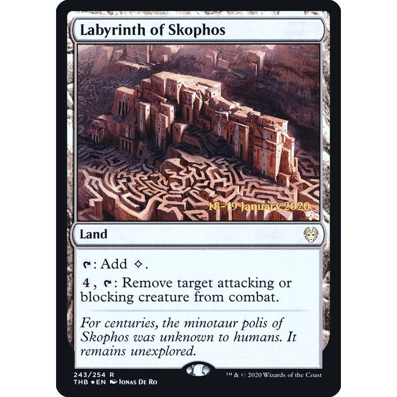 Labyrinth of Skophos [Theros Beyond Death Prerelease Promos]