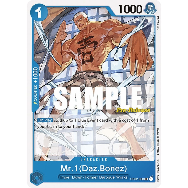 Mr.1 (Daz.Bonez) [Paramount War Pre-Release Cards]