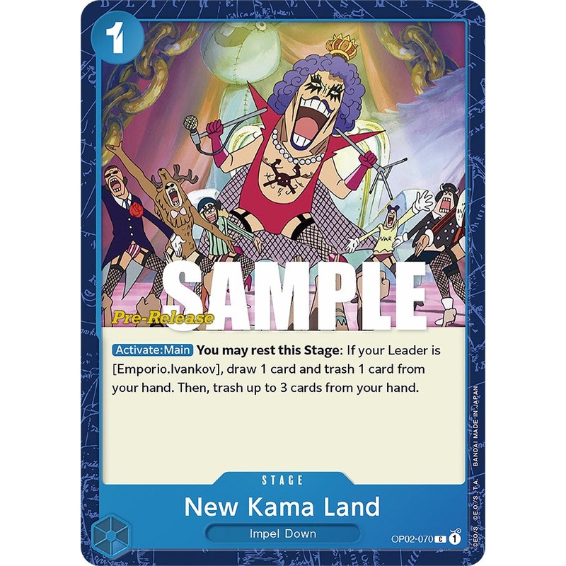 New Kama Land [Paramount War Pre-Release Cards]