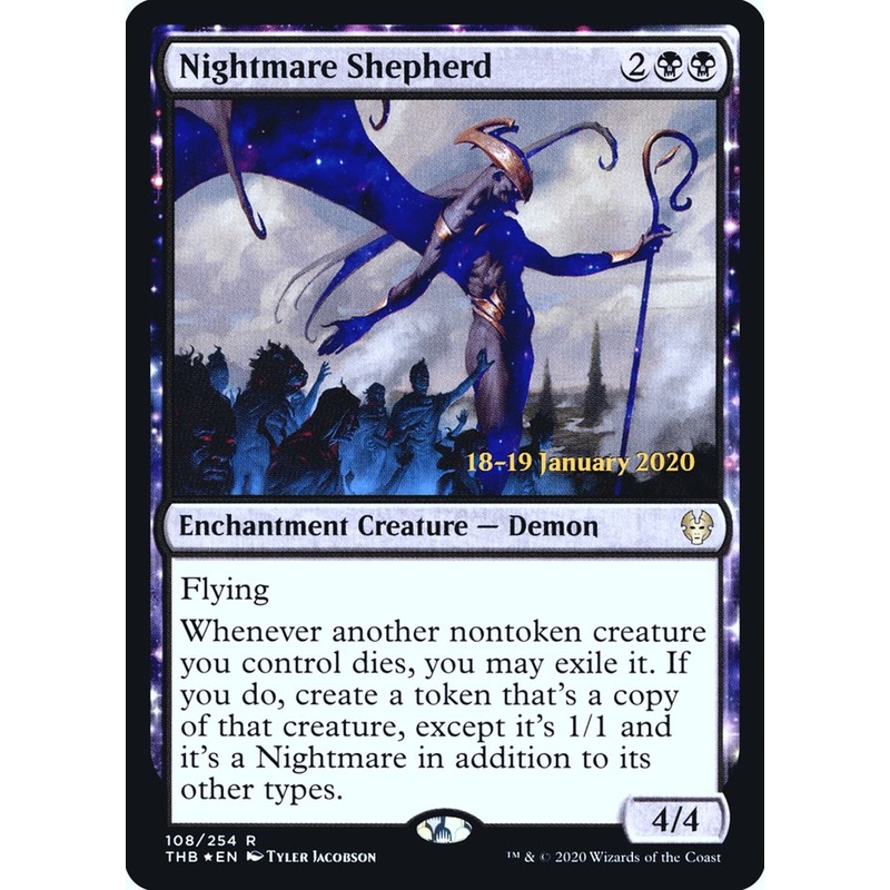 Nightmare Shepherd [Theros Beyond Death Prerelease Promos]