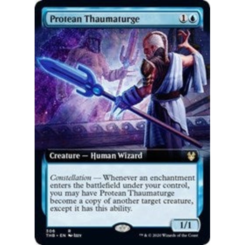 Protean Thaumaturge (Extended Art) [Theros Beyond Death]