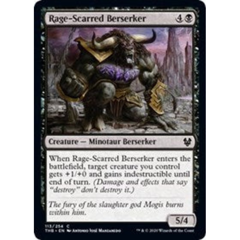 Rage-Scarred Berserker [Theros Beyond Death]