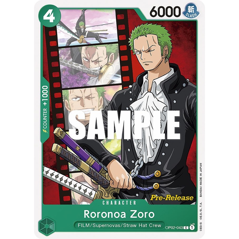 Roronoa Zoro [Paramount War Pre-Release Cards]