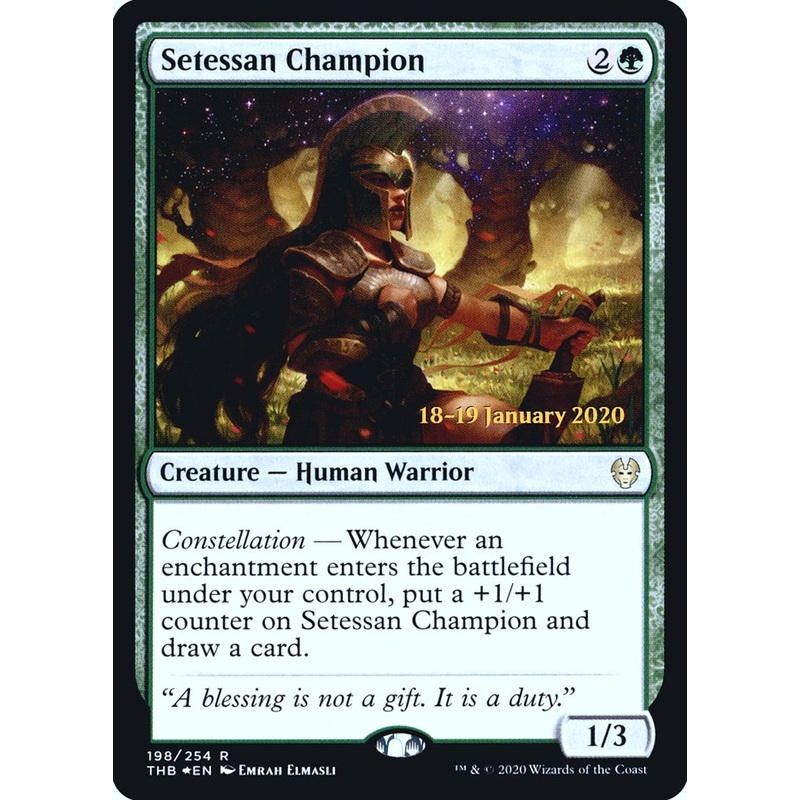 Setessan Champion [Theros Beyond Death Prerelease Promos]