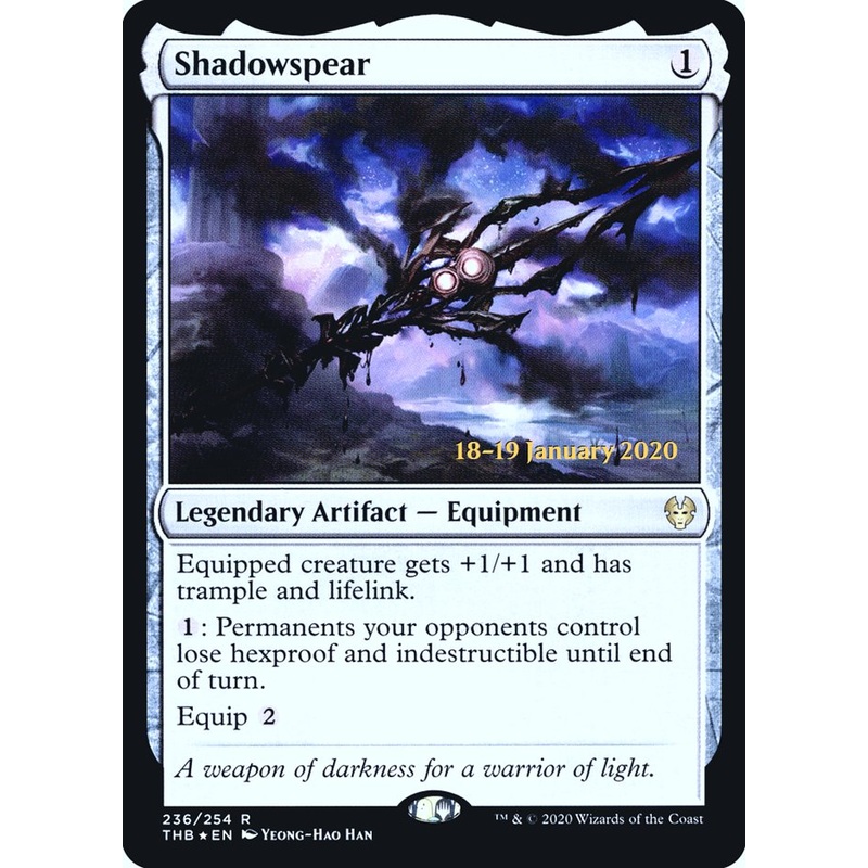 Shadowspear [Theros Beyond Death Prerelease Promos]