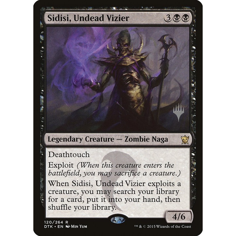 Sidisi, Undead Vizier (Promo Pack) [Dragons of Tarkir Promos]