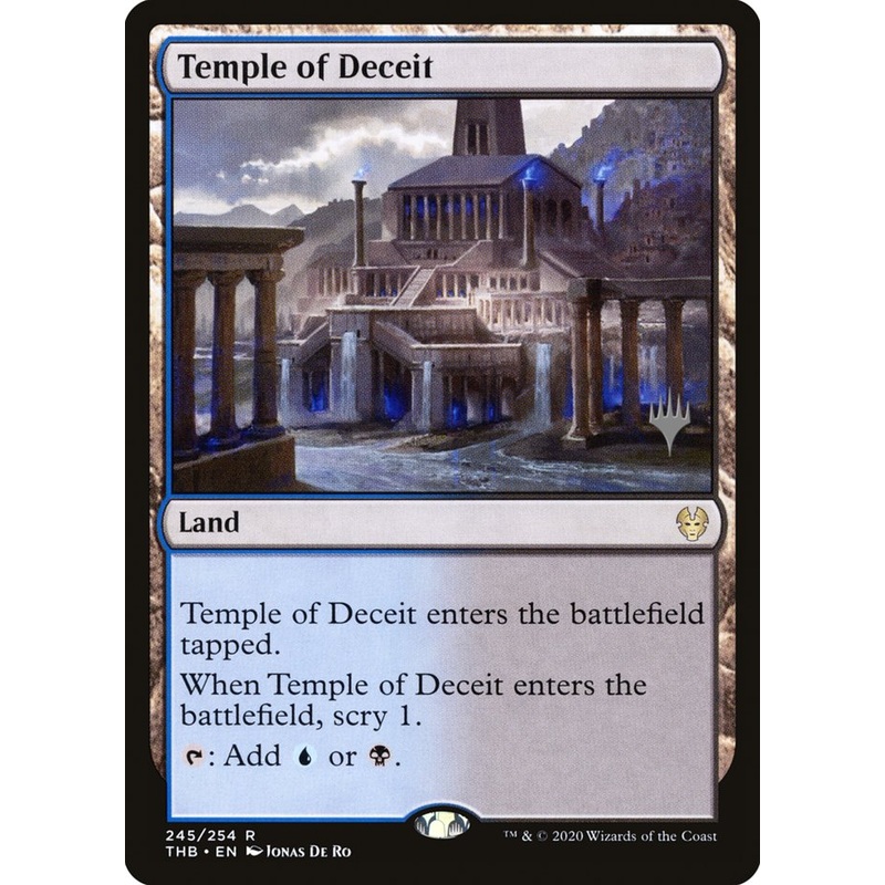 Temple of Deceit (Promo Pack) [Theros Beyond Death Promos]