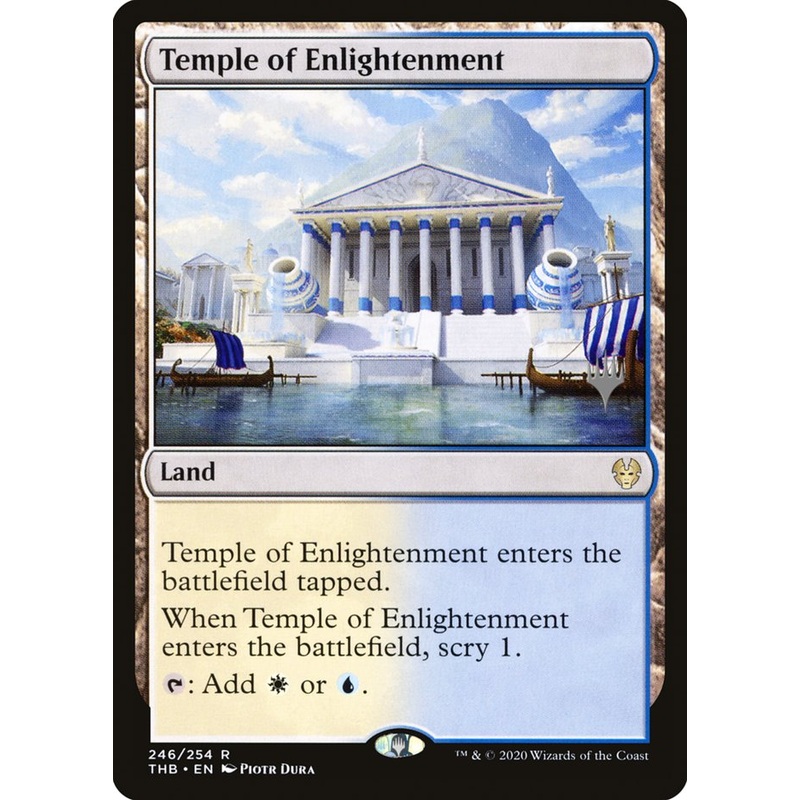 Temple of Enlightenment (Promo Pack) [Theros Beyond Death Promos]