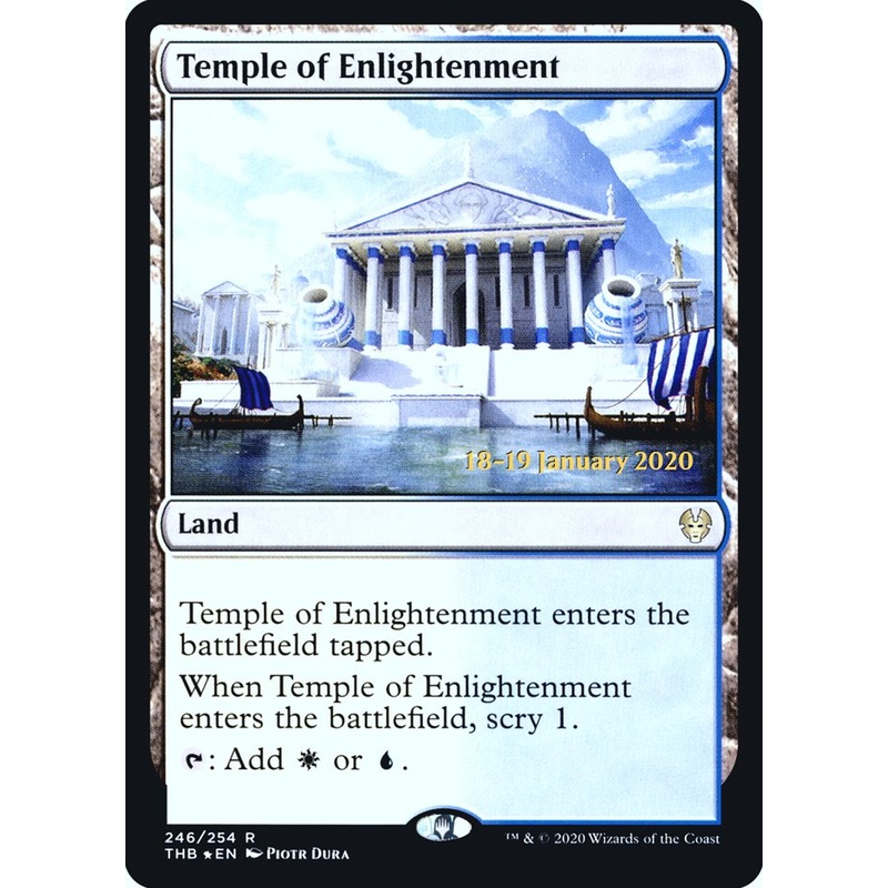 Temple of Enlightenment [Theros Beyond Death Prerelease Promos]