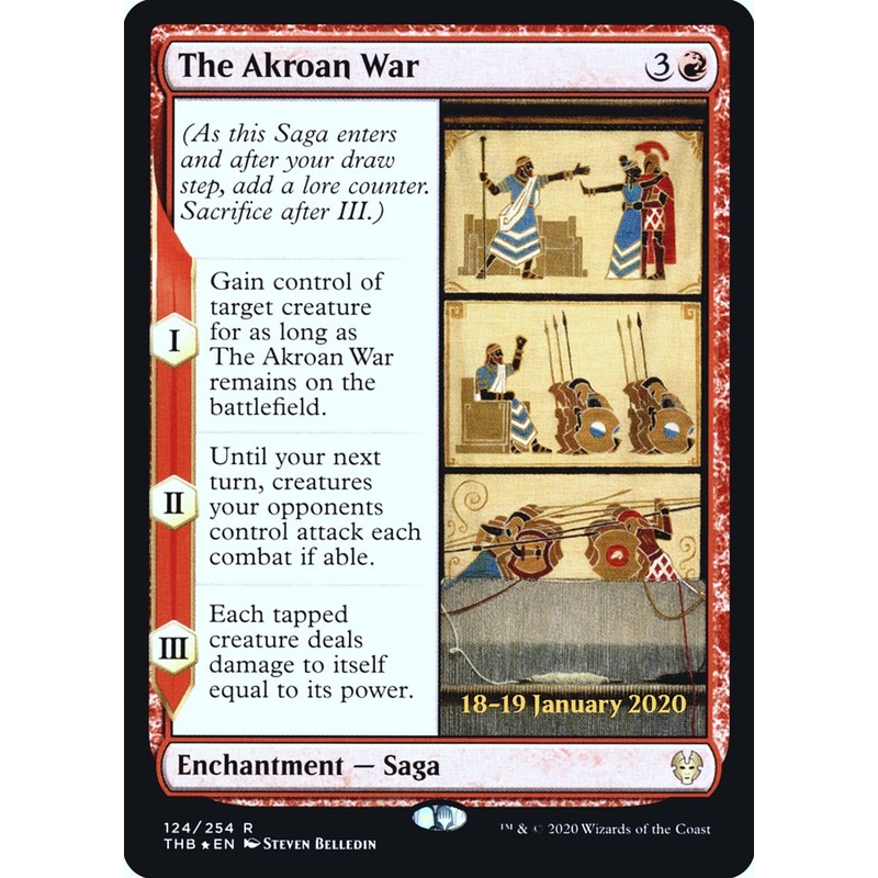 The Akroan War [Theros Beyond Death Prerelease Promos]