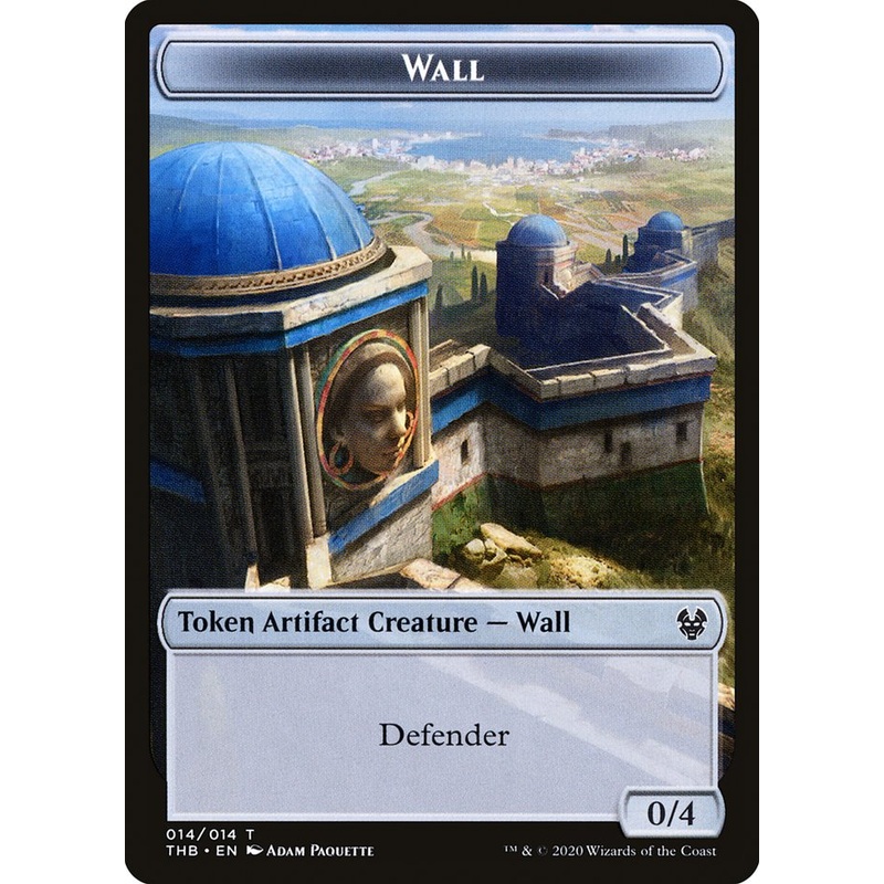 Wall Token [Theros Beyond Death Tokens]