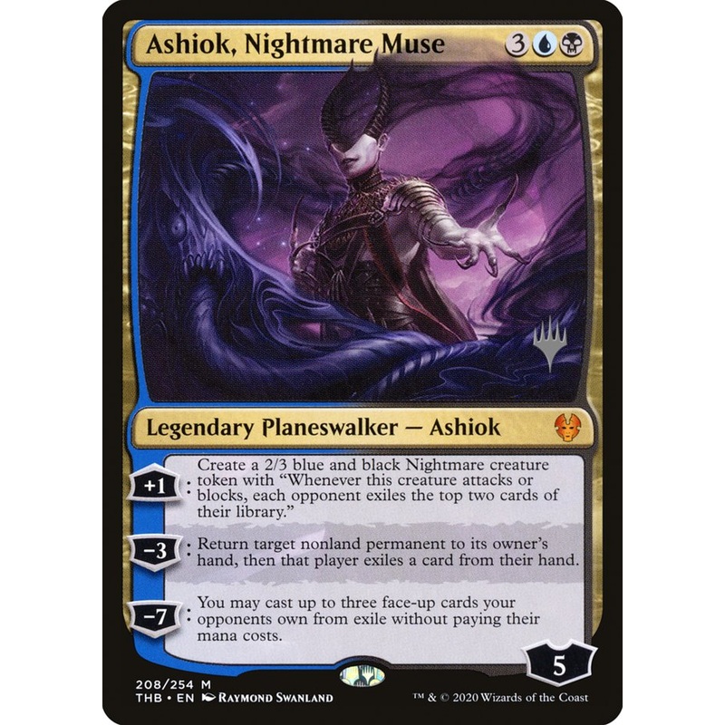 Ashiok, Nightmare Muse (Promo Pack) [Theros Beyond Death Promos]