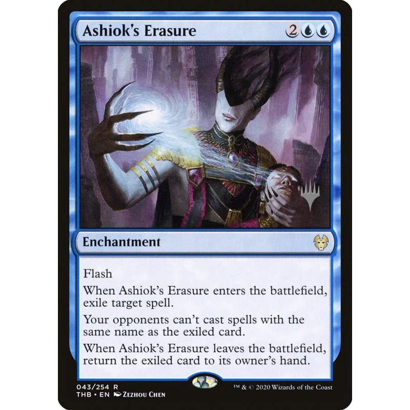 Ashiok's Erasure (Promo Pack) [Theros Beyond Death Promos]