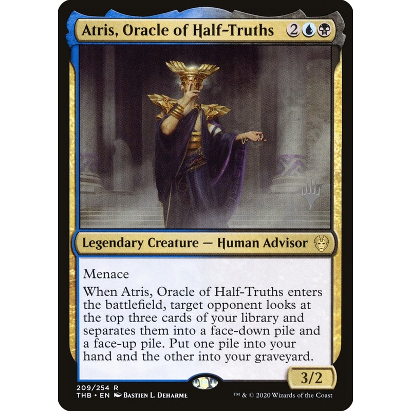 Atris, Oracle of Half-Truths (Promo Pack) [Theros Beyond Death Promos]