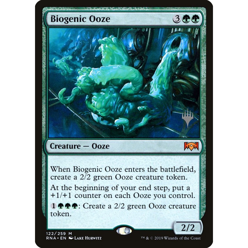 Biogenic Ooze (Promo Pack) [Ravnica Allegiance Promos]