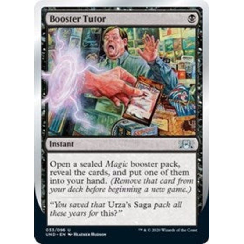 Booster Tutor [Unsanctioned]