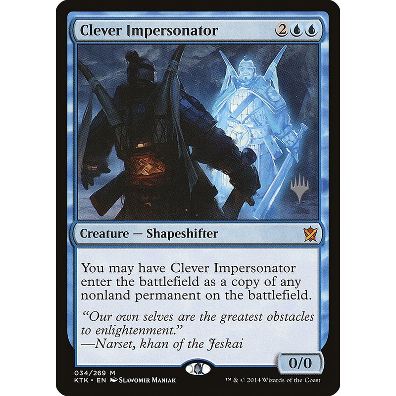Clever Impersonator (Promo Pack) [Khans of Tarkir Promos]