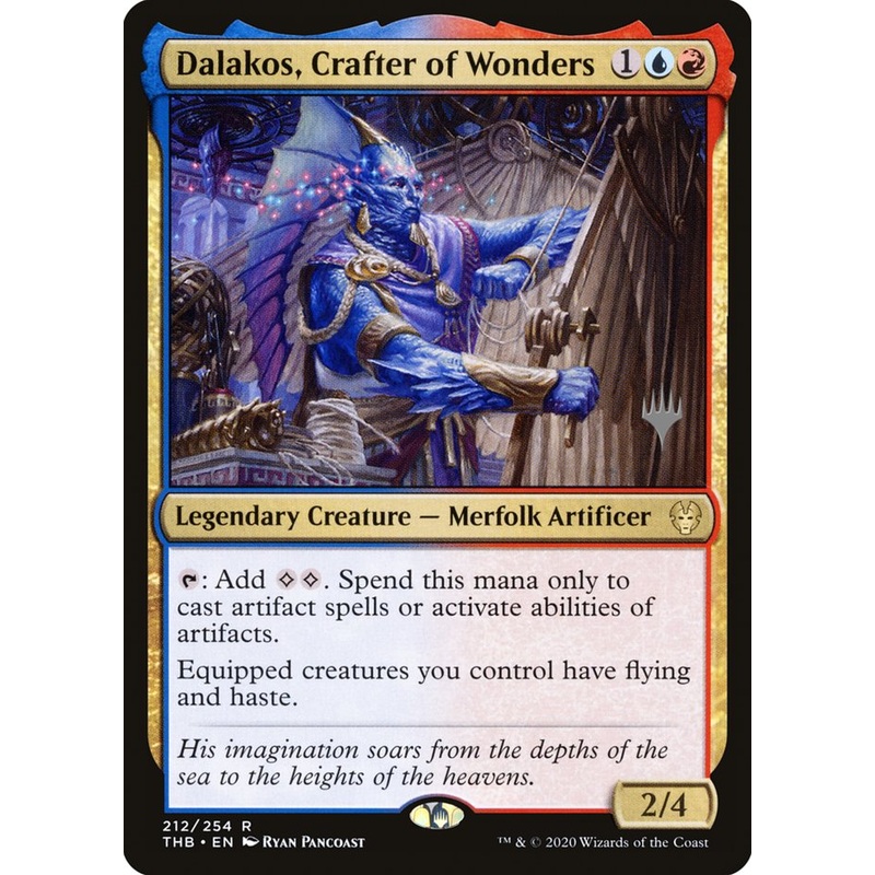 Dalakos, Crafter of Wonders (Promo Pack) [Theros Beyond Death Promos]