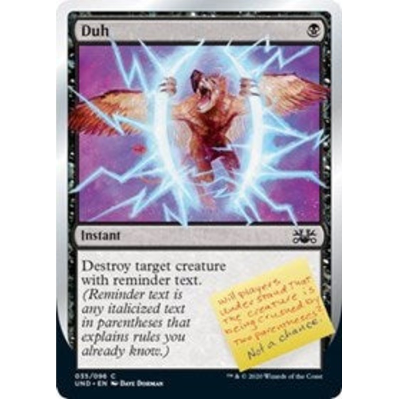 Duh [Unsanctioned]