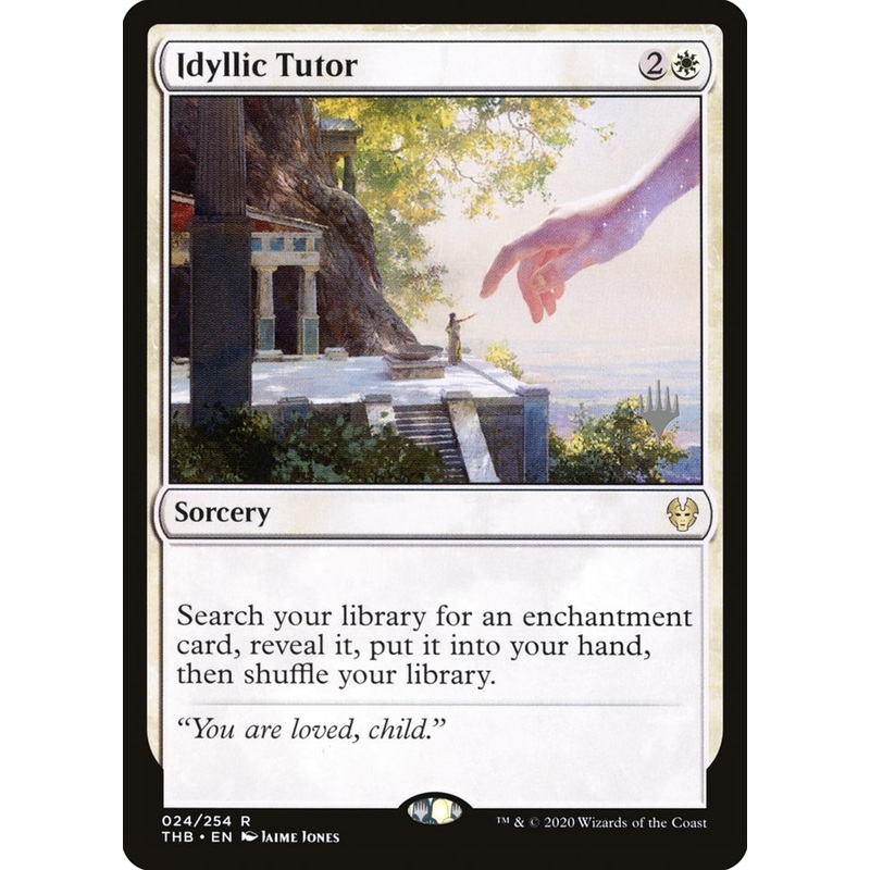 Idyllic Tutor (Promo Pack) [Theros Beyond Death Promos]