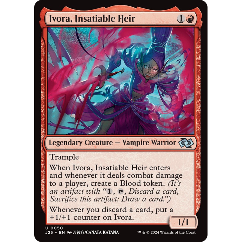 Ivora, Insatiable Heir (Anime) [Foundations Jumpstart]